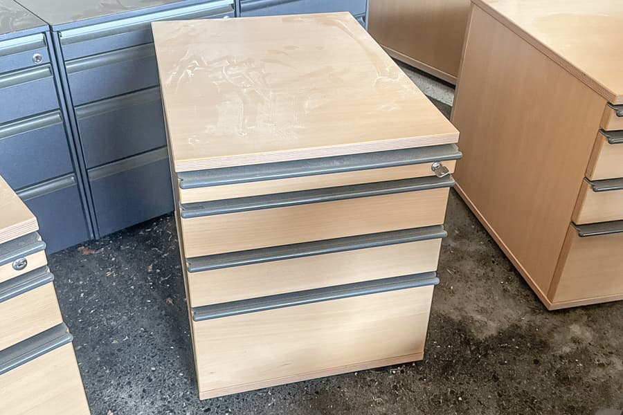 Rollcontainer, 4-ladig